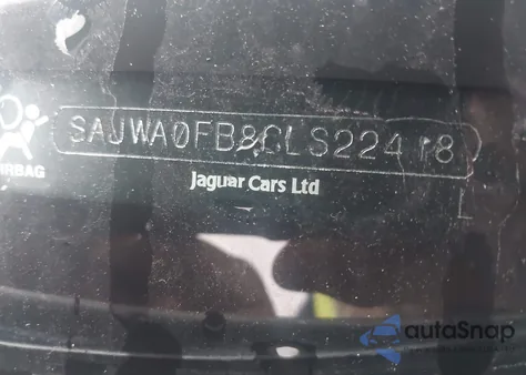 2012 Jaguar Xf from USA, damaged, VIN SAJWA0FB8CLS22418